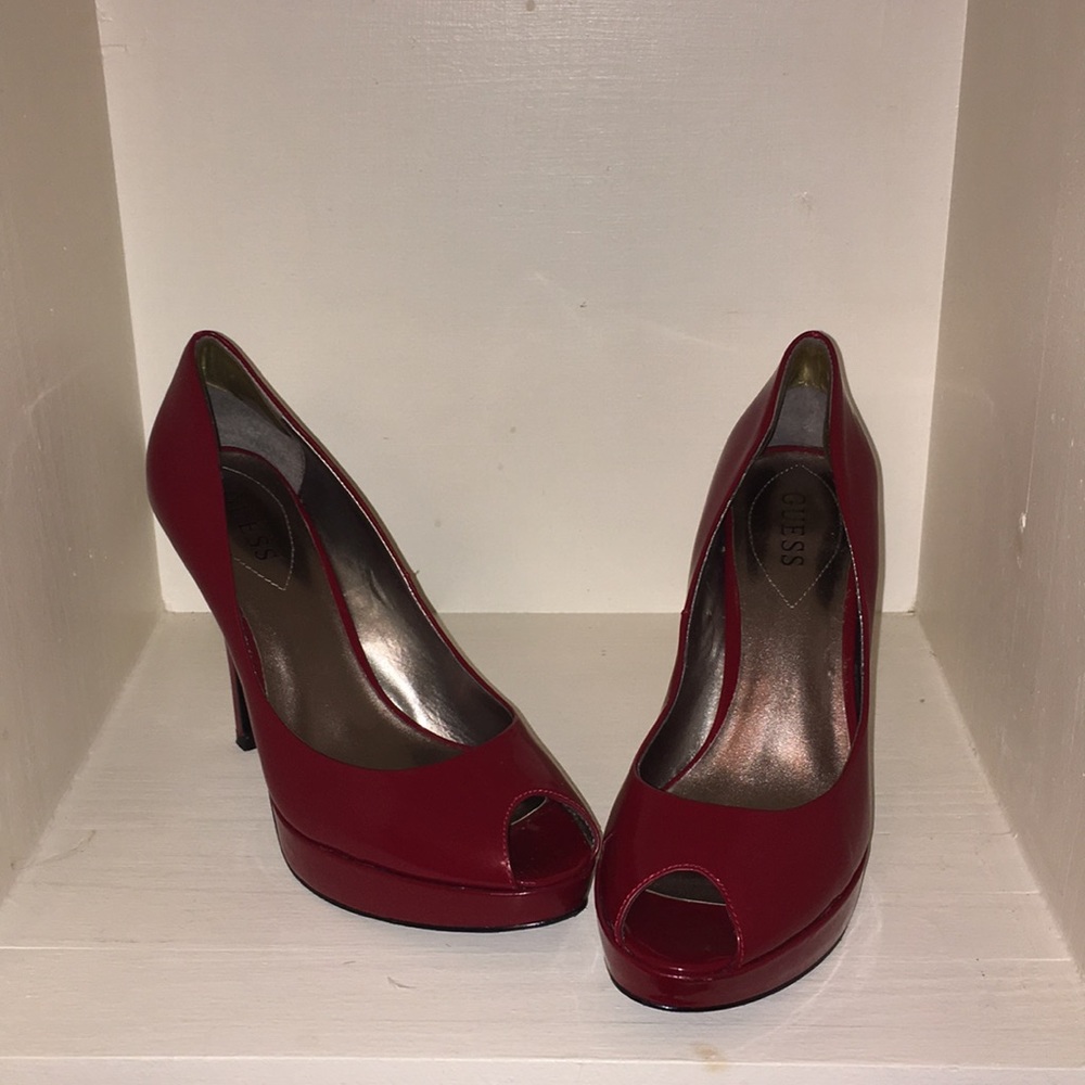 Guess | platform peep-toe heels